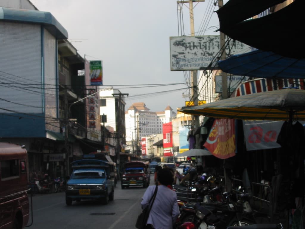 Road in Chiang mai